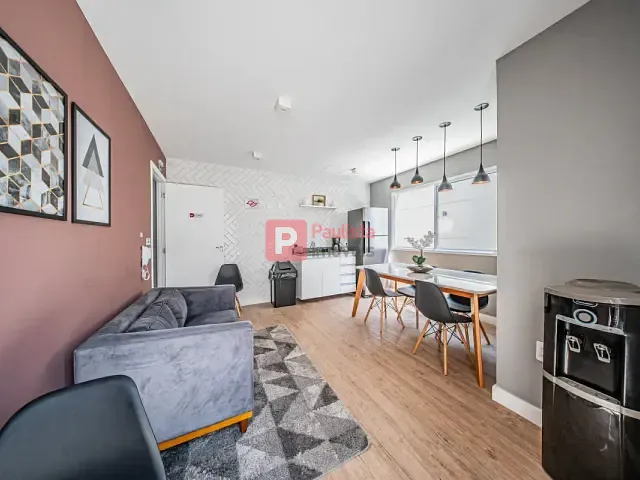 Studio 1 quarto e 1 banheiro, à venda, no bairro Brooklin Paulista em São Paulo
