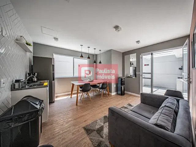 Studio 1 quarto e 1 banheiro, à venda, no bairro Brooklin Paulista em São Paulo