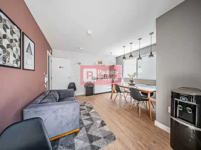 Studio 1 quarto e 1 banheiro, à venda, no bairro Brooklin Paulista em São Paulo