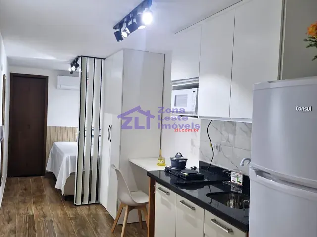 Studio 1 quarto e 1 banheiro, para alugar, no bairro Tatuapé em São Paulo