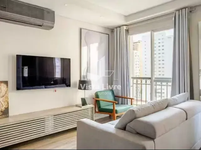 Studio com 36m² 1 quarto e 2 banheiros, à venda, no bairro Jardim Paulista em São Paulo