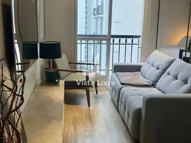 Studio com 36m² 1 quarto e 2 banheiros, à venda, no bairro Jardim Paulista em São Paulo
