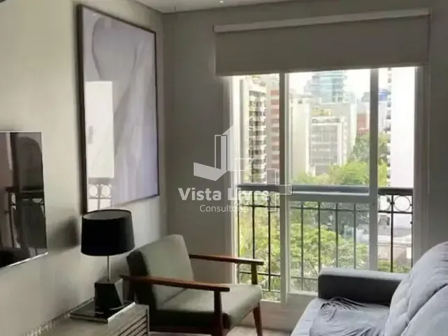 Studio com 36m² 1 quarto e 2 banheiros, à venda, no bairro Jardim Paulista em São Paulo