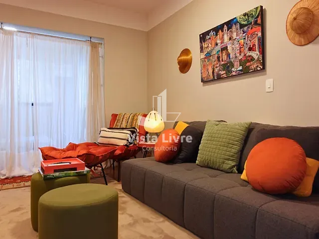 Studio com 40m² 1 quarto e 1 banheiro, à venda, no bairro Higienópolis em São Paulo