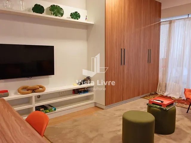 Studio com 40m² 1 quarto e 1 banheiro, à venda, no bairro Higienópolis em São Paulo