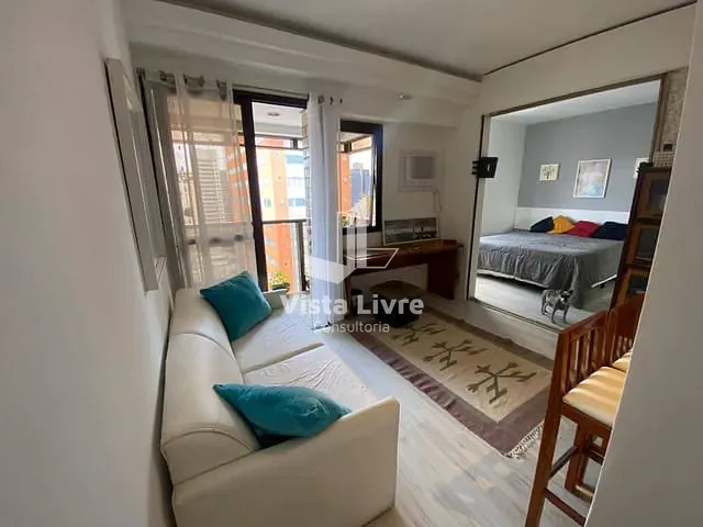 Studio com 37m² 1 quarto e 1 banheiro, à venda, no bairro Moema em São Paulo
