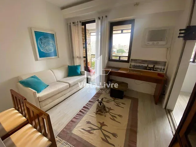 Studio com 37m² 1 quarto e 1 banheiro, à venda, no bairro Moema em São Paulo