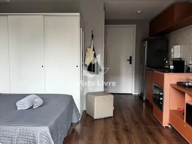 Studio com 29m² 1 quarto e 1 banheiro, à venda, no bairro Indianópolis em São Paulo