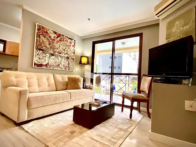 Studio com 55m² 2 quartos e 2 banheiros, à venda, no bairro Vila Olímpia em São Paulo