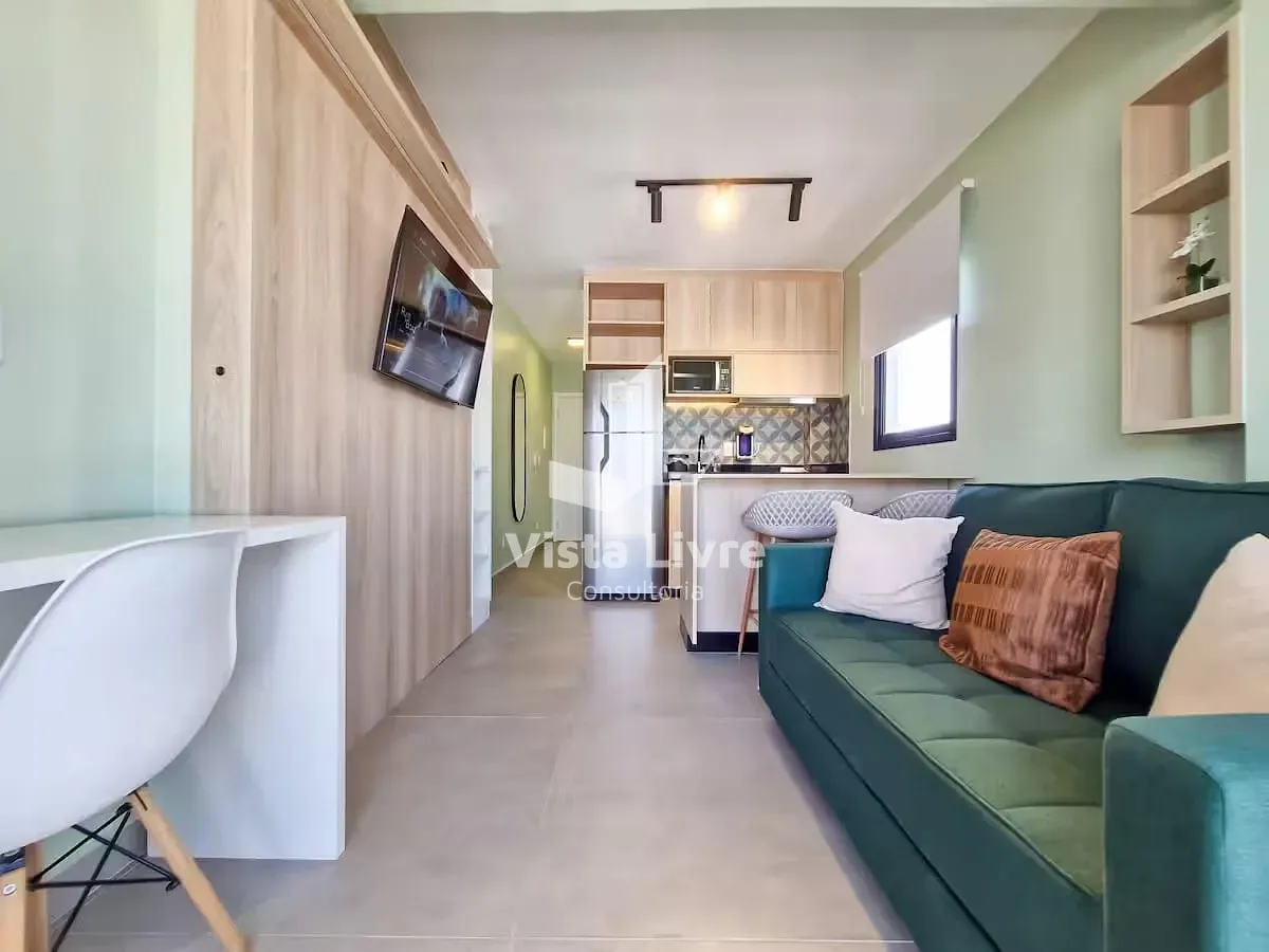 Apartamento, 1 quarto, 29 m² - Foto 1