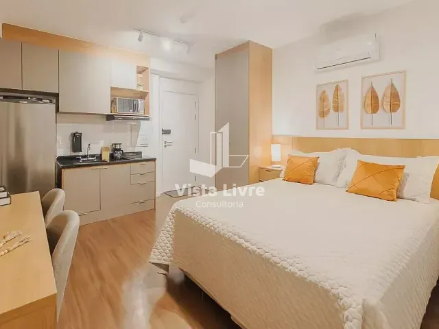 Studio com 33m² 1 quarto e 1 banheiro, à venda, no bairro Sumaré em São Paulo