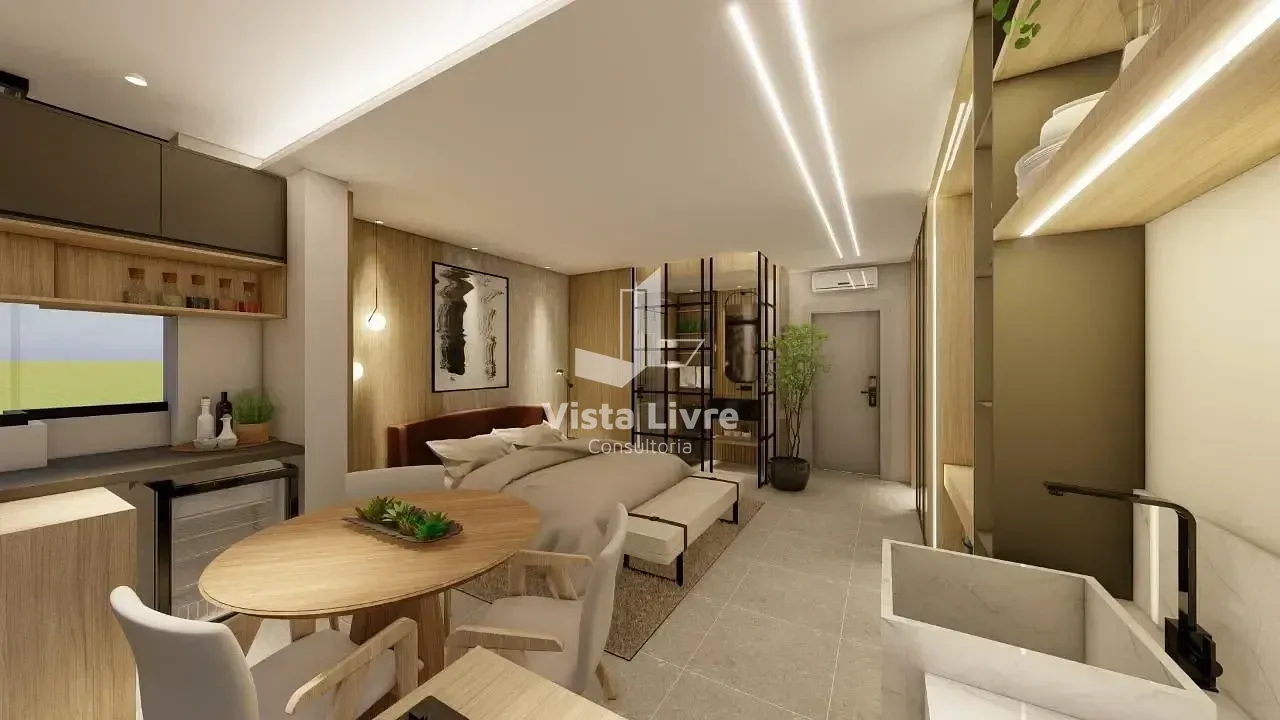 Apartamento, 1 quarto, 32 m² - Foto 1