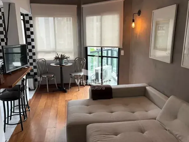 Studio com 55m² 1 quarto e 1 banheiro, à venda, no bairro Itaim Bibi em São Paulo