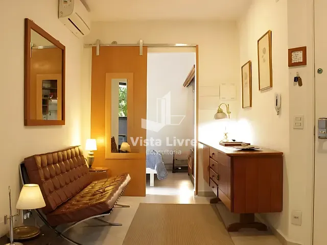 Studio com 34m² 1 quarto e 1 banheiro, à venda, no bairro Pinheiros em São Paulo