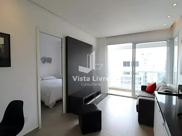 Studio com 43m² 1 quarto e 1 banheiro, à venda, no bairro Vila Olímpia em São Paulo