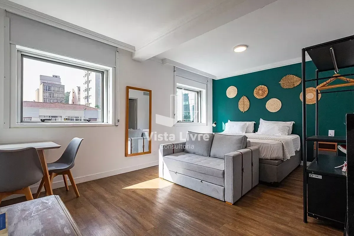 Apartamento, 1 quarto, 30 m² - Foto 1