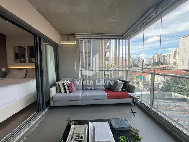 Studio com 45m² 1 quarto e 1 banheiro, à venda, no bairro Vila Nova Conceição em São Paulo
