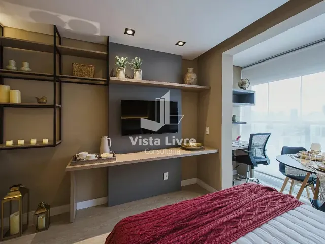 Studio com 26m² 1 quarto e 1 banheiro, à venda, no bairro Jardim das Acácias em São Paulo
