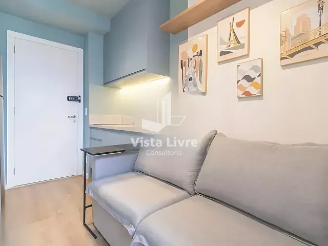 Studio com 26m² 1 quarto e 1 banheiro, à venda, no bairro Vila Nova Conceição em São Paulo