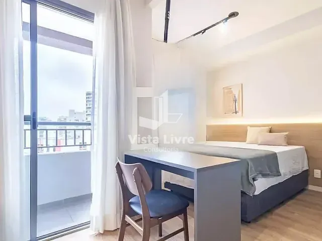Studio com 26m² 1 quarto e 1 banheiro, à venda, no bairro Vila Nova Conceição em São Paulo