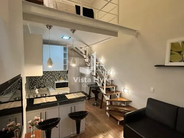 Studio com 40m² 1 quarto e 2 banheiros, à venda, no bairro Cidade Monções em São Paulo