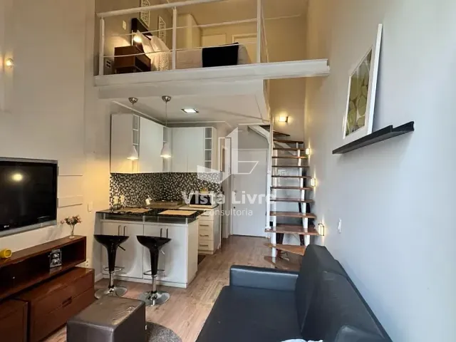 Studio com 40m² 1 quarto e 2 banheiros, à venda, no bairro Cidade Monções em São Paulo