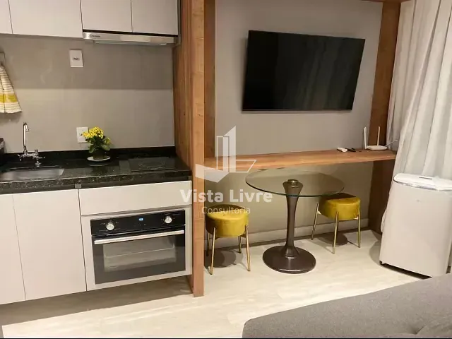 Studio com 28m² 1 quarto e 1 banheiro, à venda, no bairro Pinheiros em São Paulo