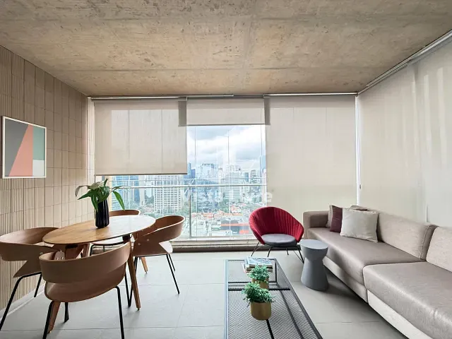 Studio com 45m² 1 quarto e 1 banheiro, à venda, no bairro Vila Nova Conceição em São Paulo