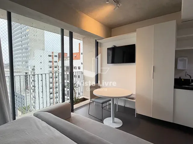 Studio com 30m² 1 quarto e 1 banheiro, à venda, no bairro Jardim das Bandeiras em São Paulo