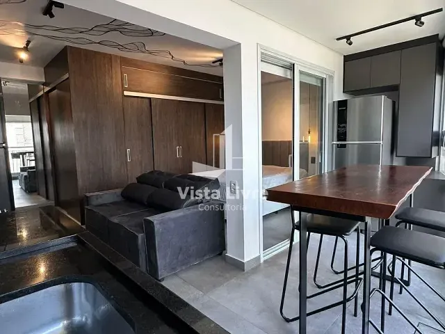 Studio com 34m² 1 quarto e 1 banheiro, à venda, no bairro Pinheiros em São Paulo