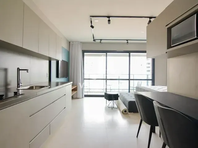 Studio com 40m² 1 quarto e 1 banheiro, à venda, no bairro Vila Nova Conceição em São Paulo