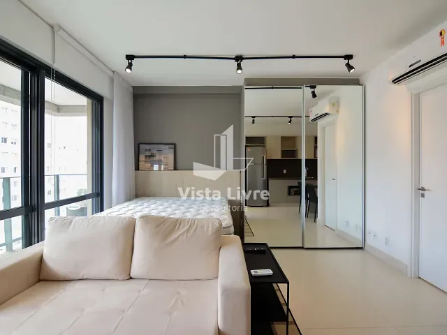 Studio com 40m² 1 quarto e 1 banheiro, à venda, no bairro Vila Nova Conceição em São Paulo