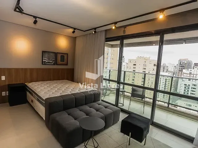 Studio com 40m² 1 quarto e 1 banheiro, à venda, no bairro Vila Nova Conceição em São Paulo