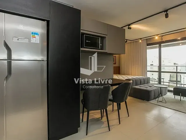 Studio com 40m² 1 quarto e 1 banheiro, à venda, no bairro Vila Nova Conceição em São Paulo