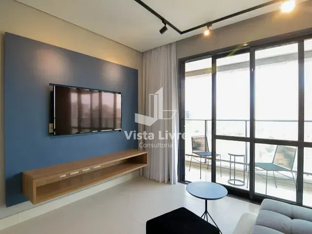 Studio com 39m² 1 quarto e 1 banheiro, à venda, no bairro Vila Nova Conceição em São Paulo