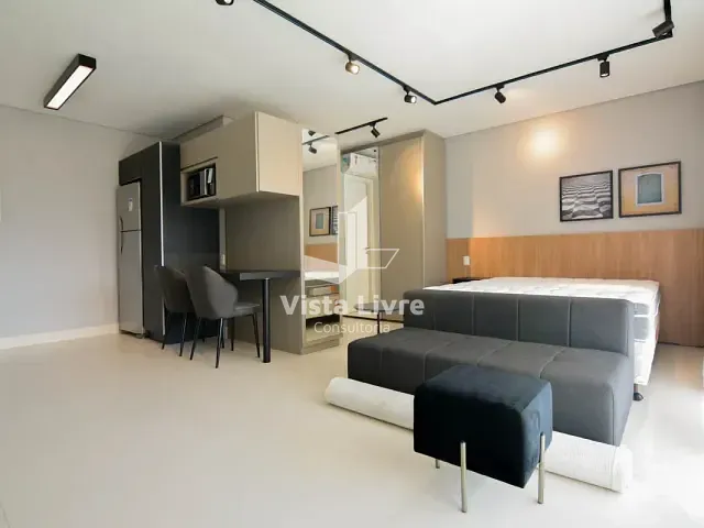 Studio com 40m² 1 quarto e 1 banheiro, à venda, no bairro Vila Nova Conceição em São Paulo