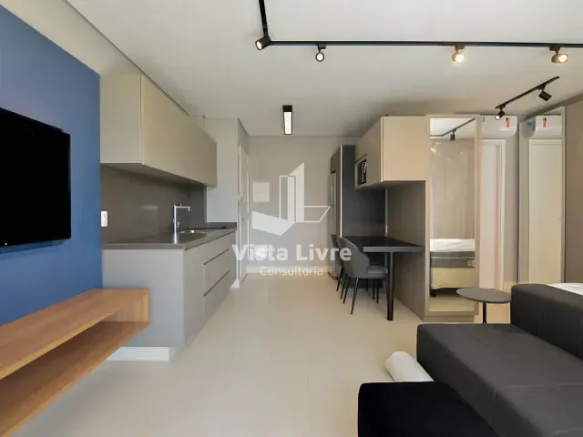 Studio com 40m² 1 quarto e 1 banheiro, à venda, no bairro Vila Nova Conceição em São Paulo