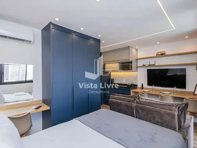 Studio com 27m² 1 quarto e 1 banheiro, à venda, no bairro Jardim das Acácias em São Paulo