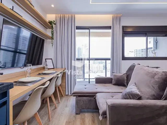 Studio com 27m² 1 quarto e 1 banheiro, à venda, no bairro Jardim das Acácias em São Paulo