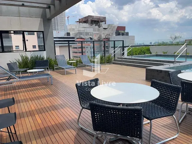 Studio com 34m² 1 quarto e 1 banheiro, à venda, no bairro Pinheiros em São Paulo
