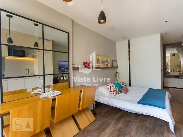 Studio com 54m² 1 quarto e 1 banheiro, à venda, no bairro Vila Olímpia em São Paulo