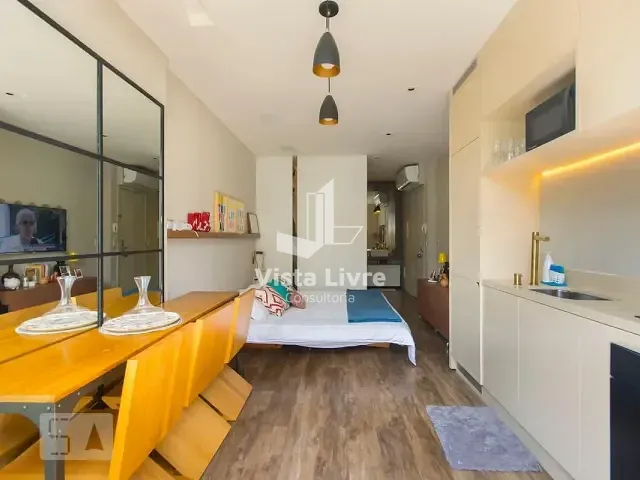 Studio com 54m² 1 quarto e 1 banheiro, à venda, no bairro Vila Olímpia em São Paulo