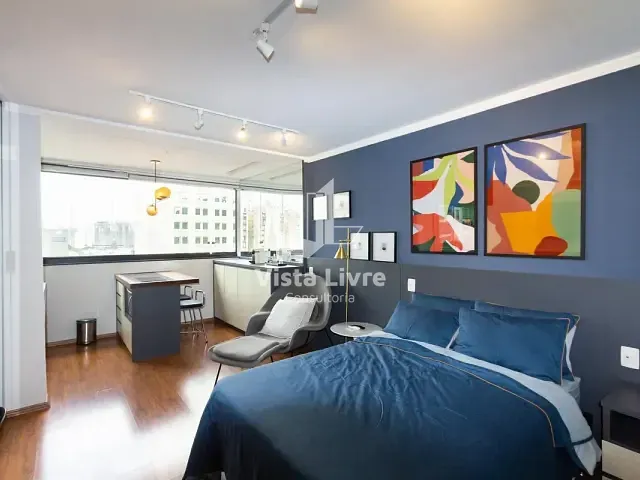 Studio com 30m² 1 quarto e 1 banheiro, à venda, no bairro Vila Olímpia em São Paulo