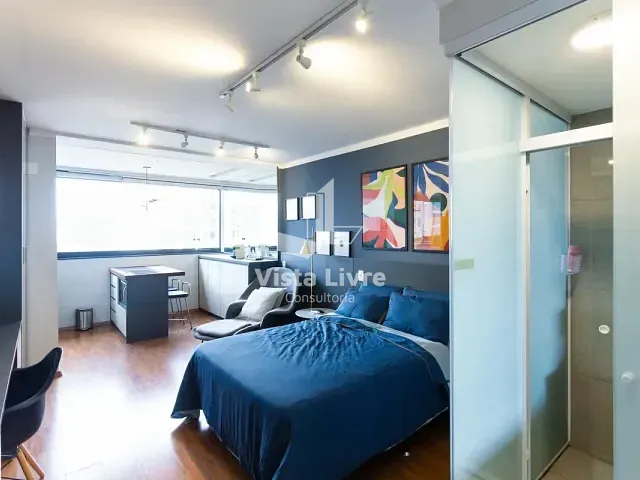 Studio com 30m² 1 quarto e 1 banheiro, à venda, no bairro Vila Olímpia em São Paulo