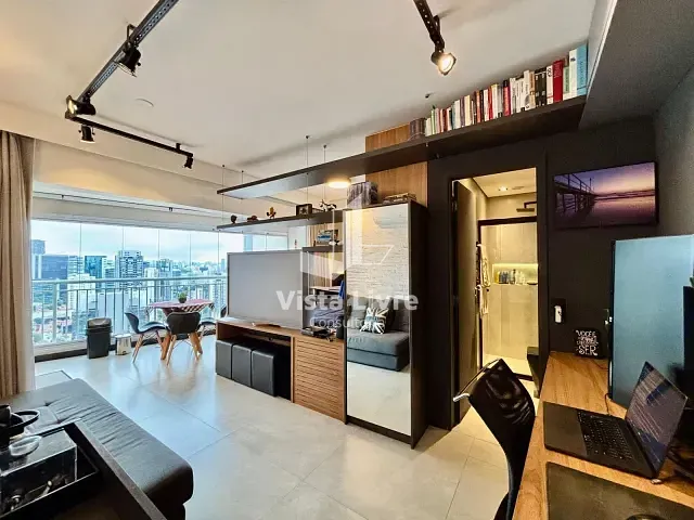 Studio com 34m² 1 quarto e 1 banheiro, à venda, no bairro Pinheiros em São Paulo