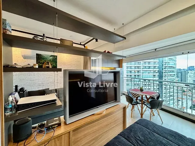 Studio com 34m² 1 quarto e 1 banheiro, à venda, no bairro Pinheiros em São Paulo