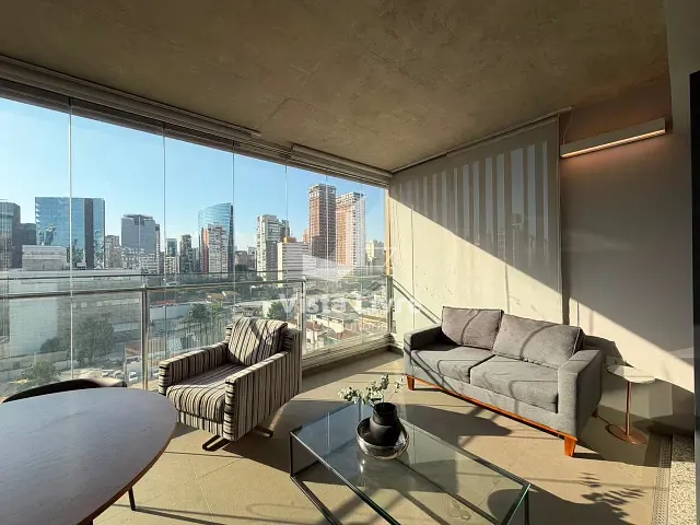 Studio com 45m² 1 quarto e 1 banheiro, à venda, no bairro Vila Nova Conceição em São Paulo
