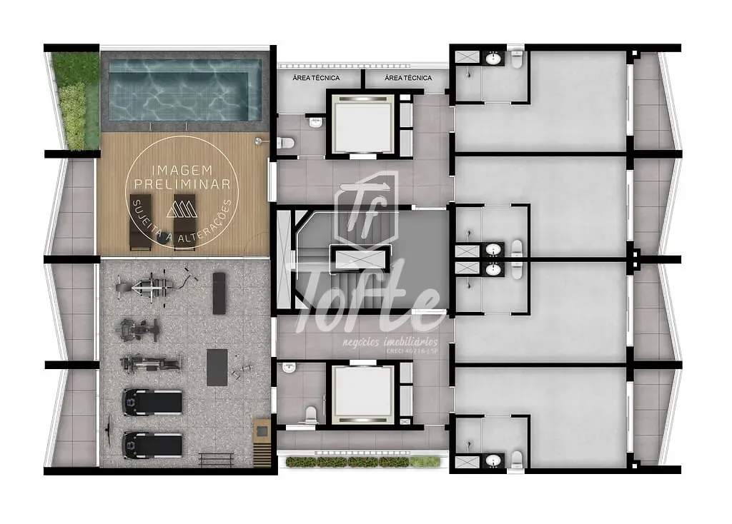 Apartamento, 1 quarto, 26 m² - Foto 8
