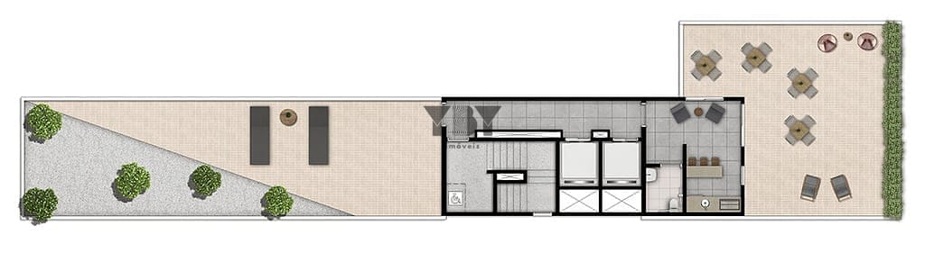 Apartamento, 1 quarto, 24 m² - Foto 20