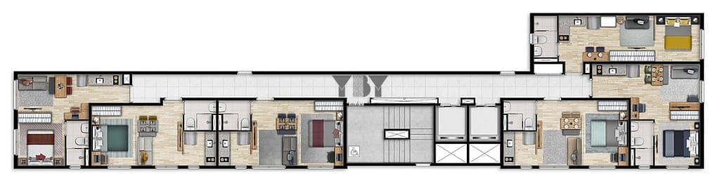 Apartamento, 1 quarto, 24 m² - Foto 21